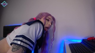 A in uniform loves daddy’s big dick after school. (short video)