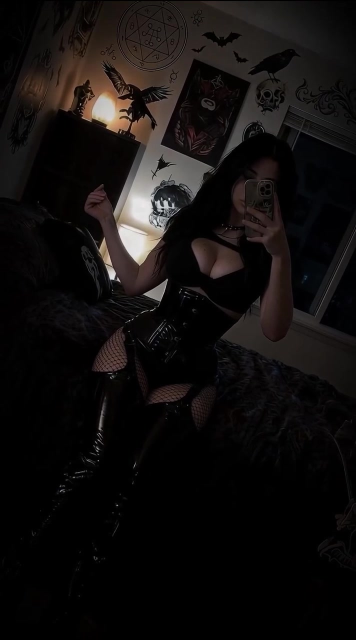 Gothgirlnatalie aka Natalie Vox HOT Video Nude Big Boobs And Bouncing Ass Onlyfans